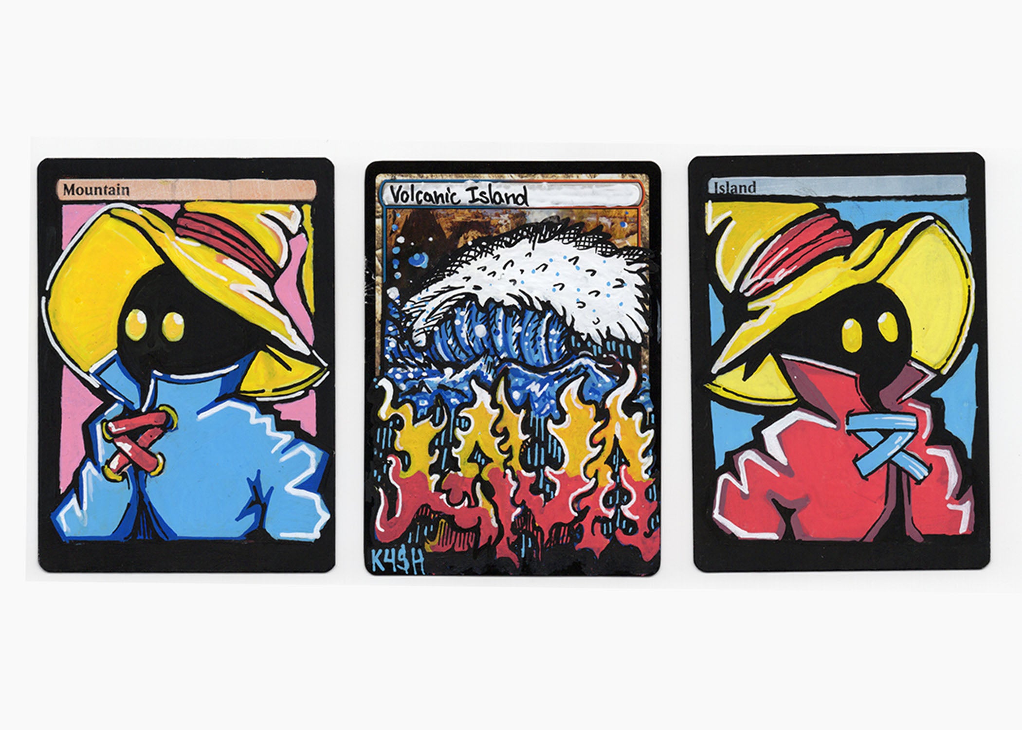 Vivi Mana Tracker Tokens + Proxy Volcanic Island